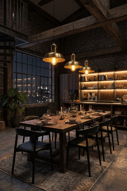 moody loft designs