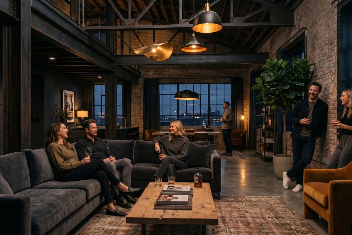 moody loft designs