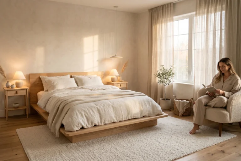 Japandi bedroom