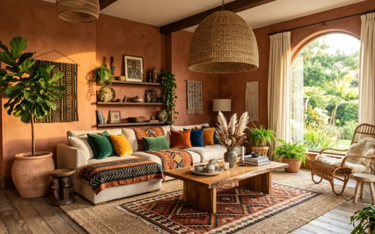 Afro Boho Home Decor Ideas