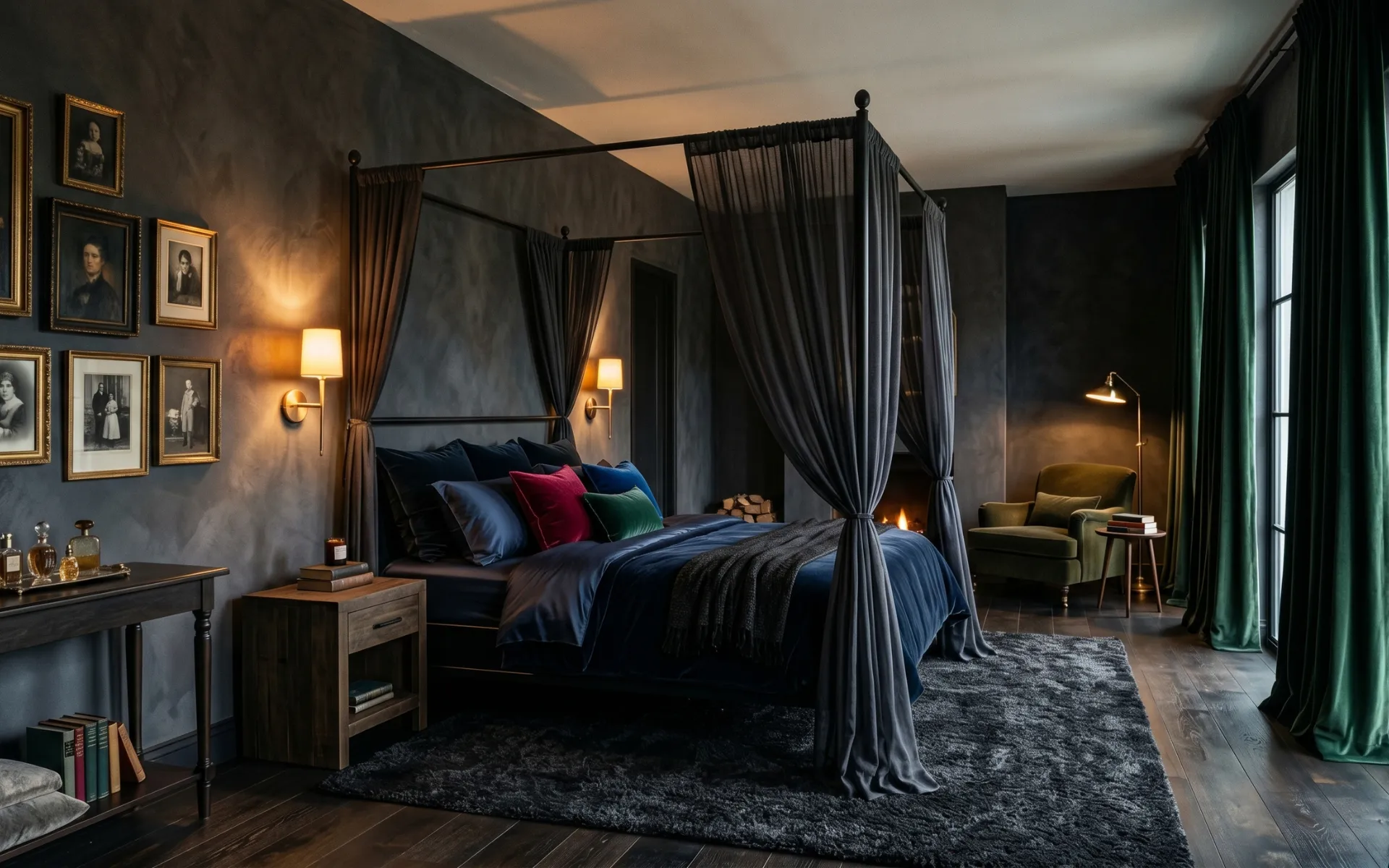 Dark Romantic Bedroom Ideas