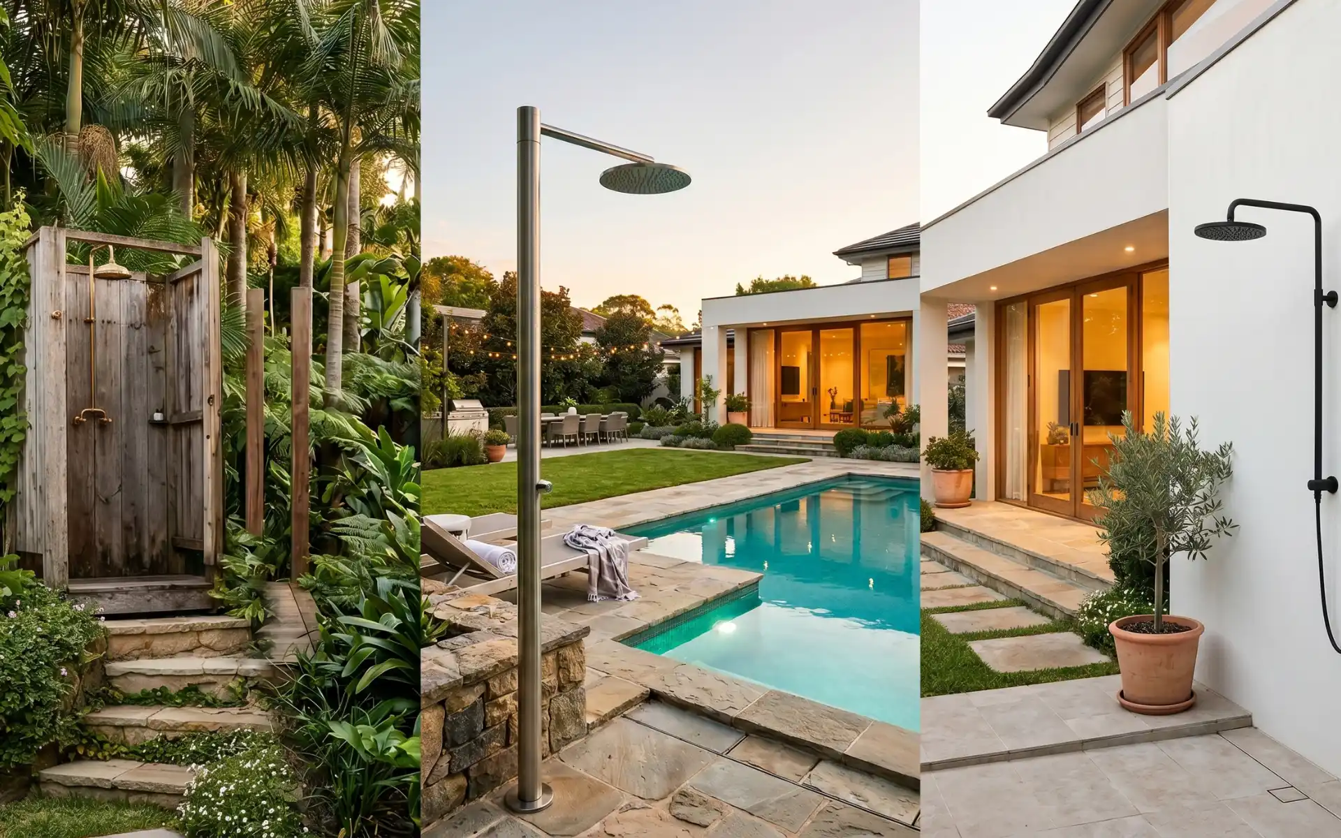 outdoor shower ideas