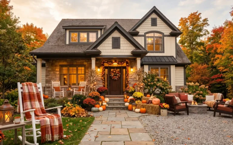 Outdoor fall decor ideas