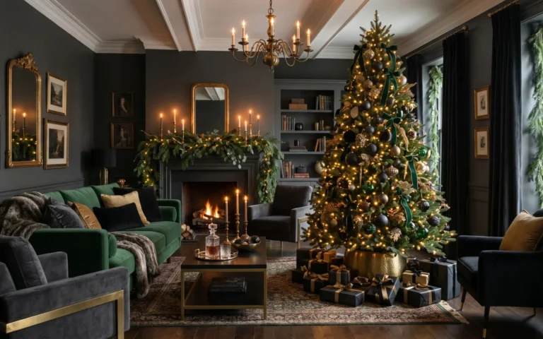 Moody christmas decor