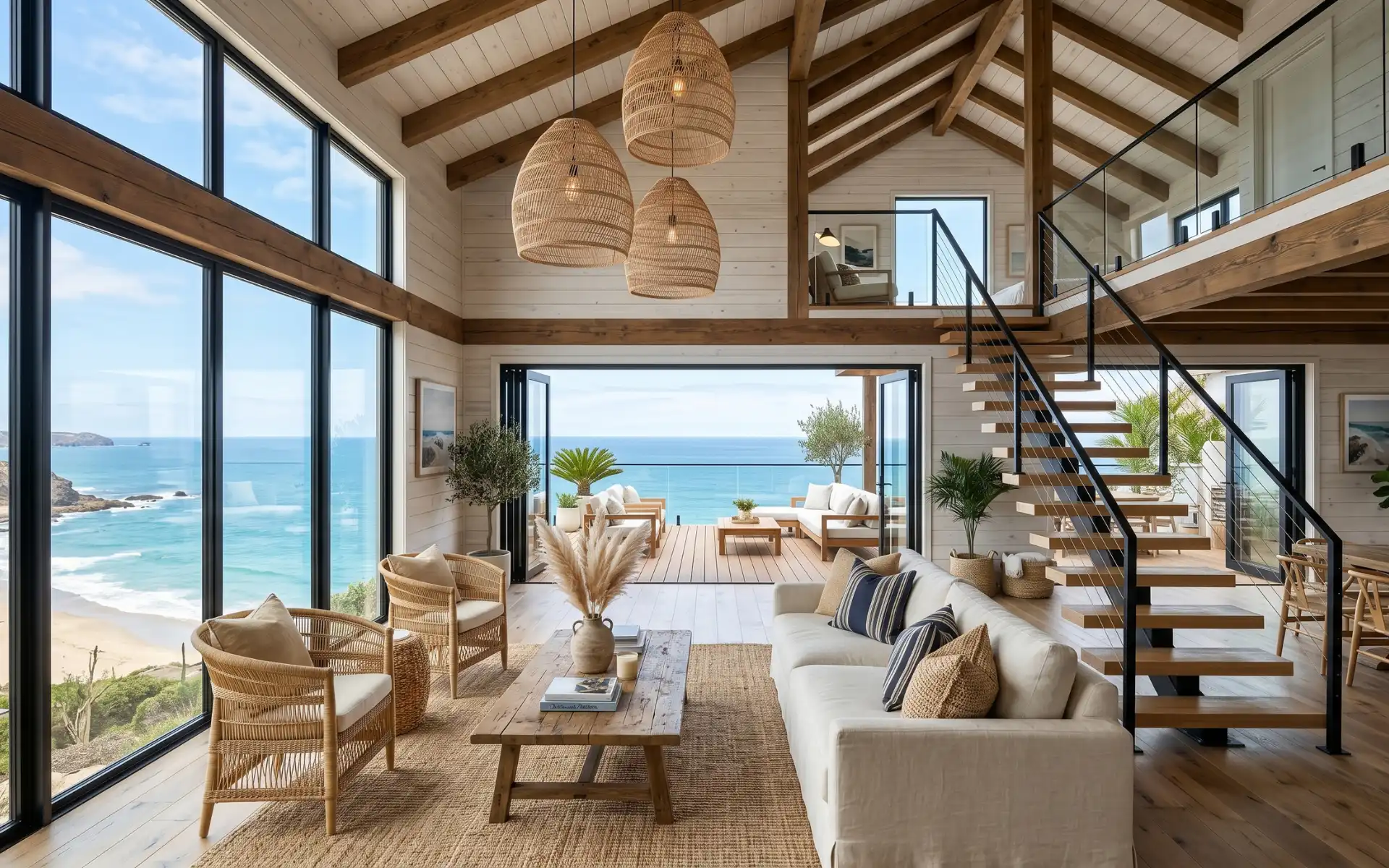 Loft beach house ideas
