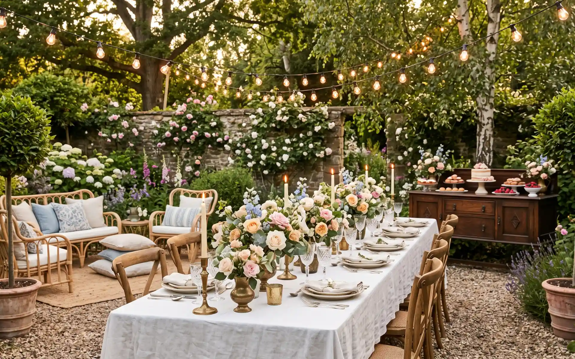 Small garden party ideas