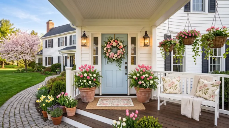 Spring Front Porch Decor Ideas