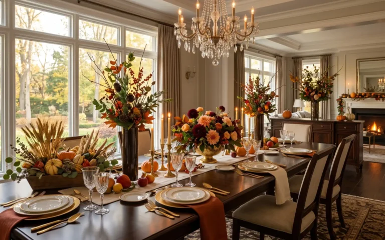 Thanksgiving Flower Arrangements