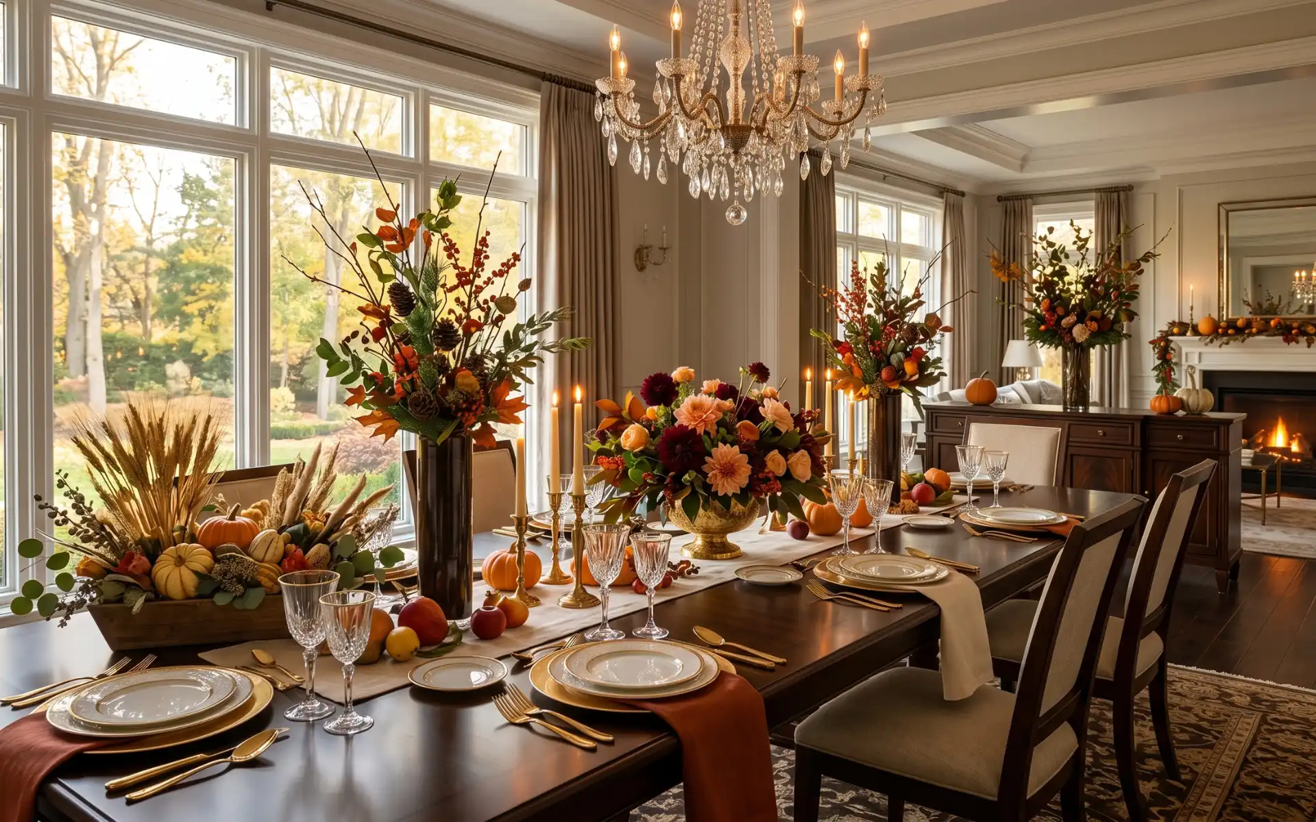 Thanksgiving Flower Arrangements