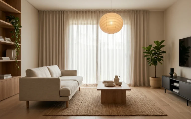 Japandi Living Room Ideas