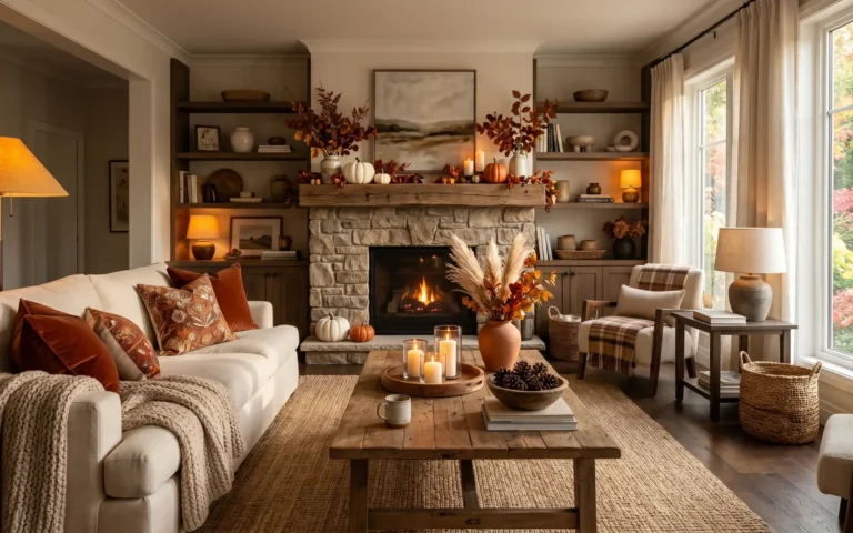Fall Living Room Decor Ideas
