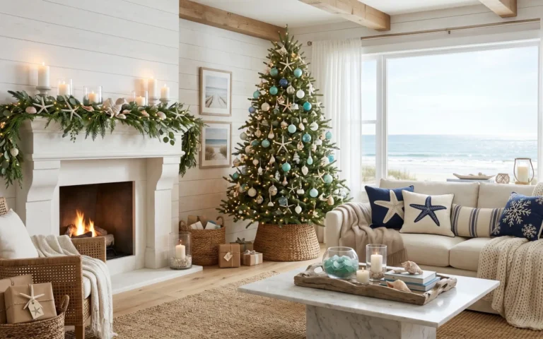 Beach house christmas styling ideas