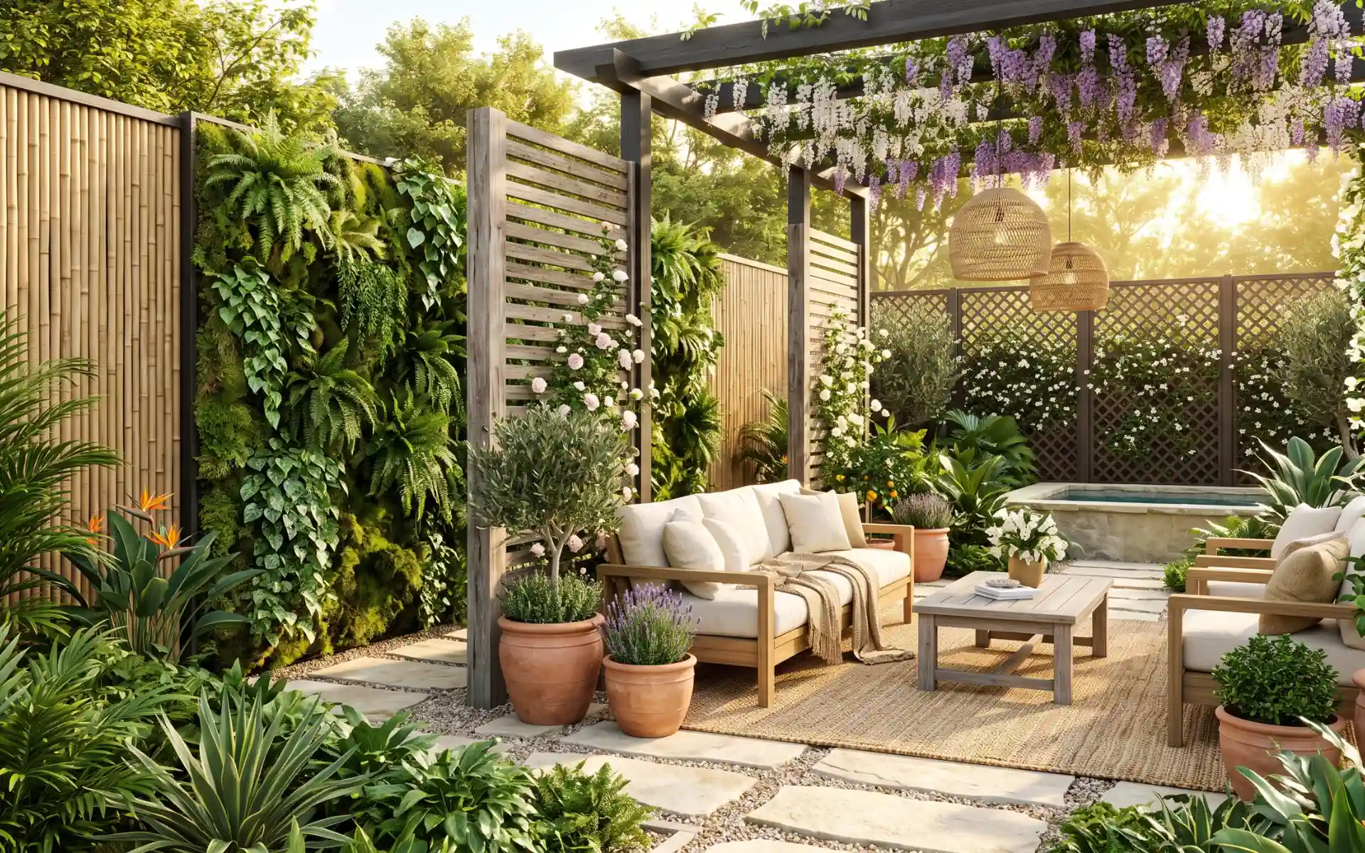 eco friendly outdoor privacy screens