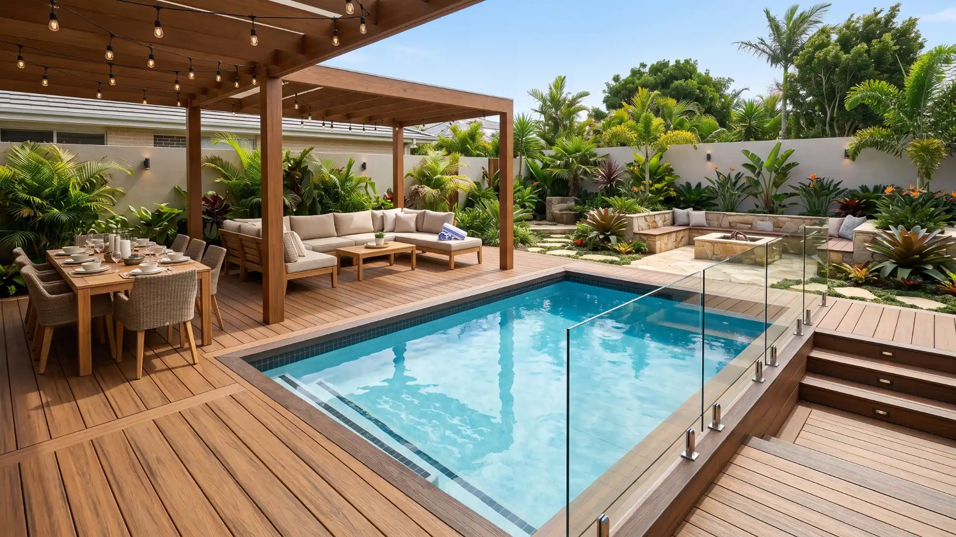 Sunken Above Ground Pool Ideas