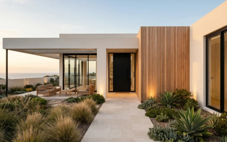 minimal coastal house exteriors