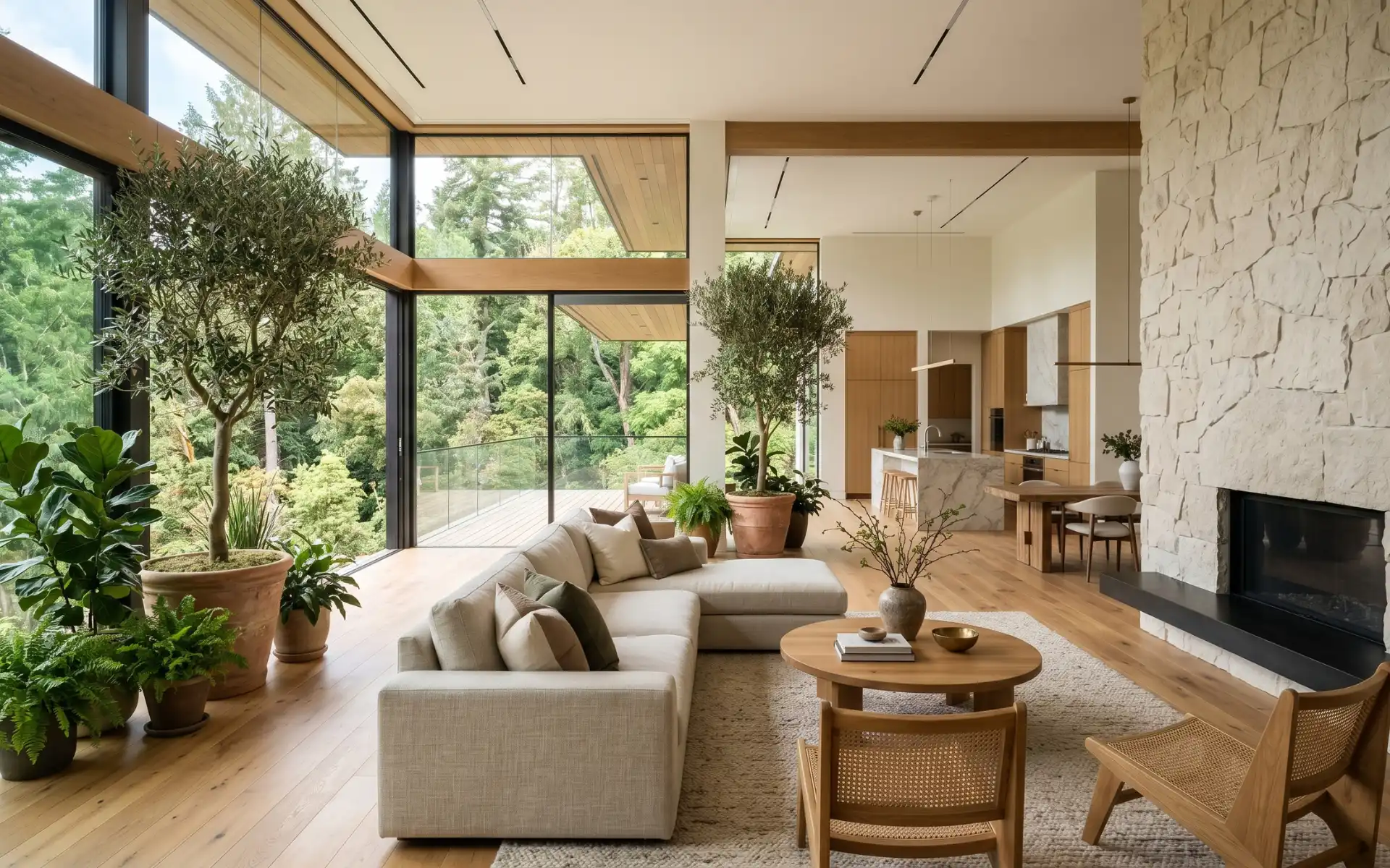 Nature immersed homes