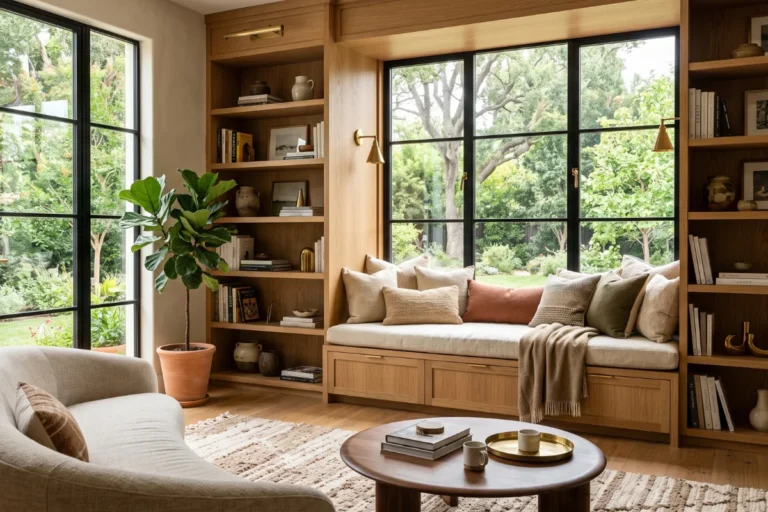 built in reading nook ideas