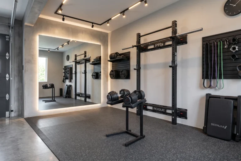 small garage gym ideas