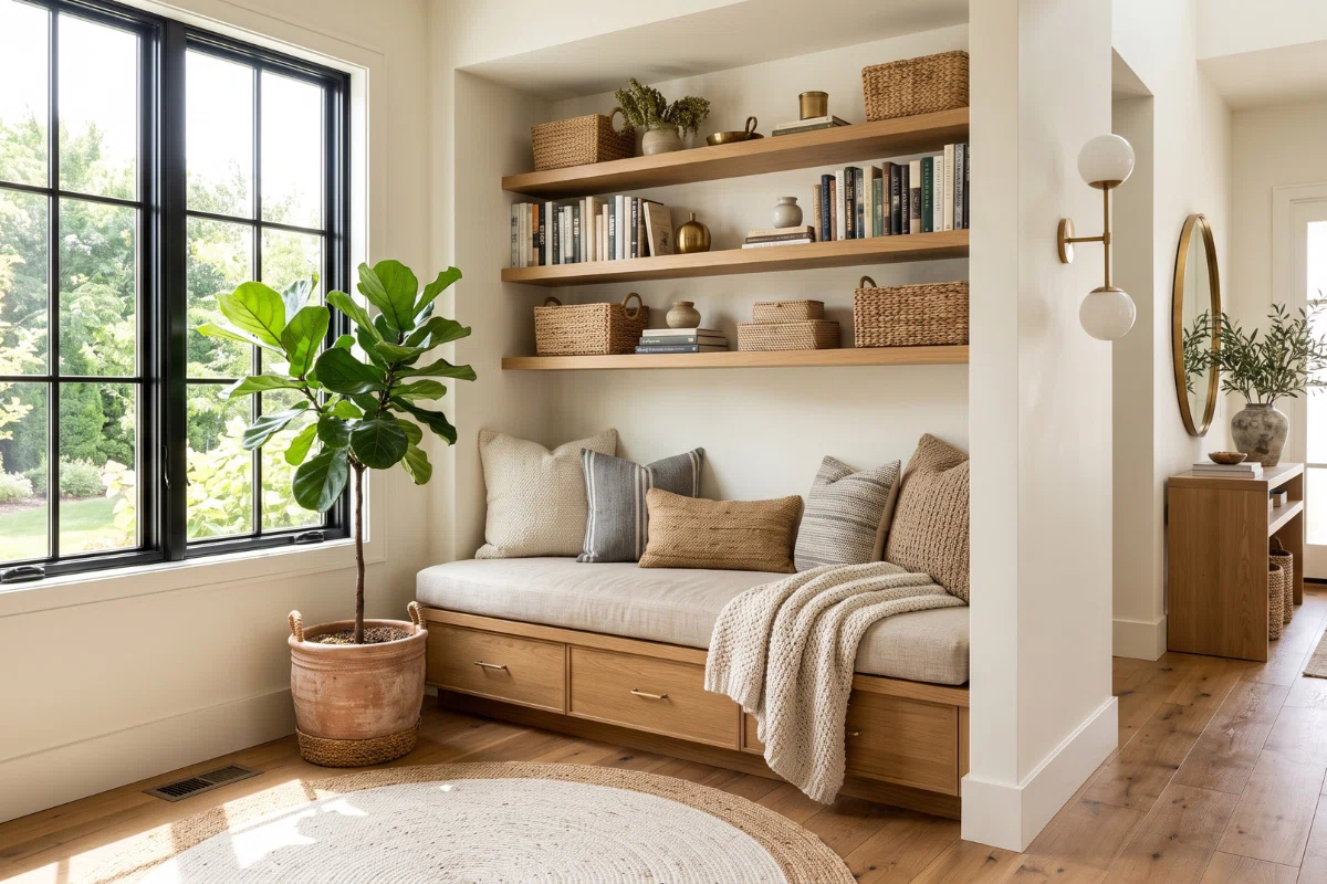 Entryway Reading Nooks