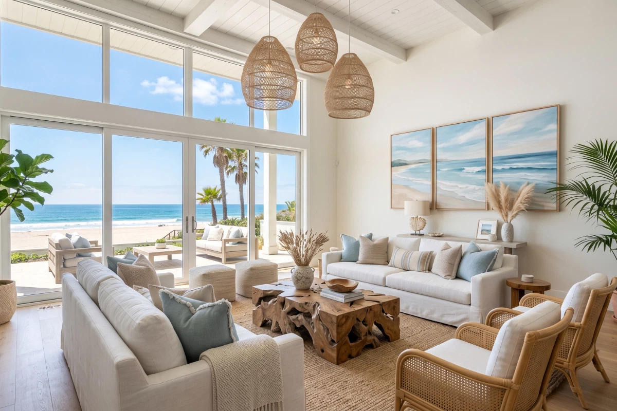 Beach Inspired Room Decor