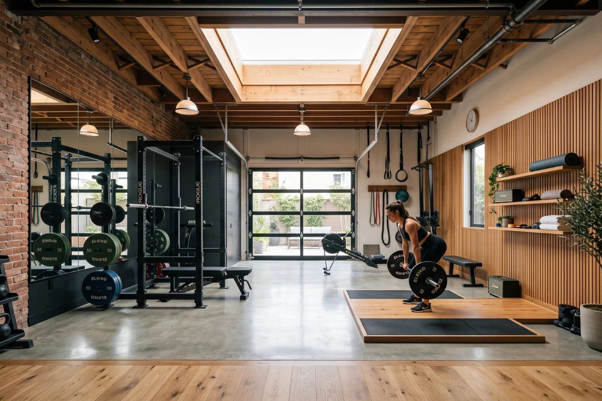 Garage to gym conversions