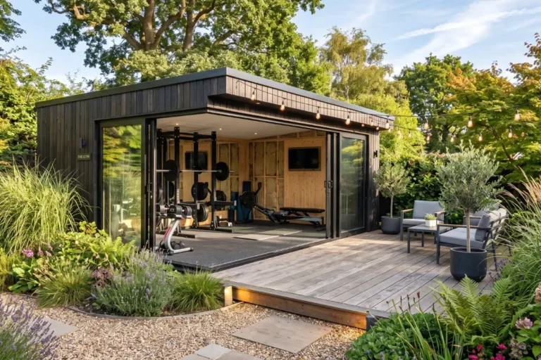 Backyard Shed Gym Ideas