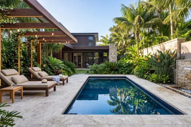 Small Backyard Plunge Pool
